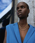 20001285 REFLECT SLIM LINK NECKLACE 1647E YG 45CM Rokkjærs