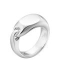 Georg Jensen Reflect signetring, Sølv