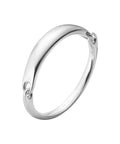 Georg Jensen Reflect id-armring, Sølv Rokkjærs