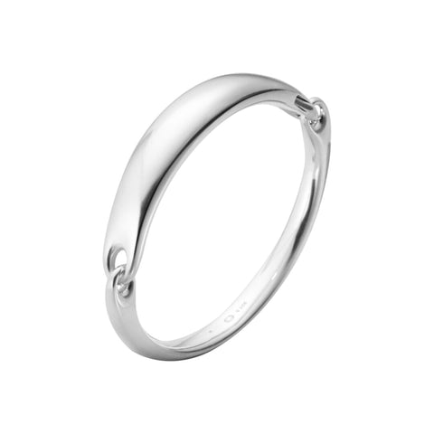 Georg Jensen Reflect id-armring, Sølv Rokkjærs