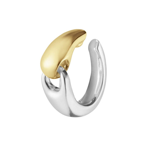 Georg Jensen Reflect Ear Cuff, Sølv/guld