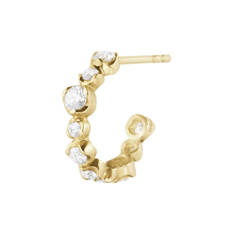 den smukkeste signature diamonds hoop i stor fra Georg Jensen.