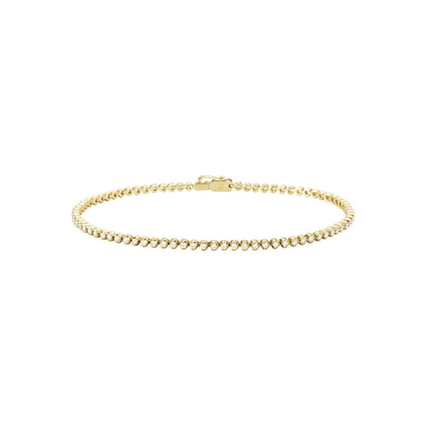 Det fineste tennisarmbånd fra signature diamonds kollektionen fra Georg Jensen.