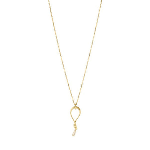 Georg Jensen Mercy halskæde - 18 kt. Guld