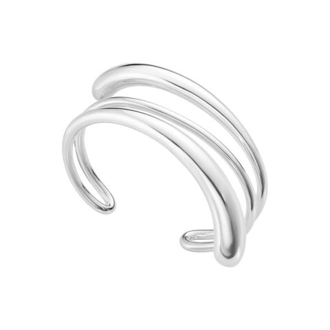 Georg Jensen Mercy Stor Twist armring - Sterlingsølv