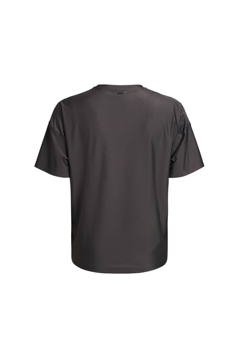 Rethinkit Vela Loose Tee, almost black