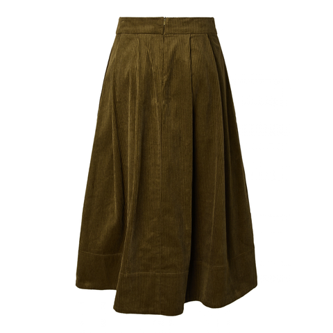 YASCORDO HW Long Skirt, Fir Green