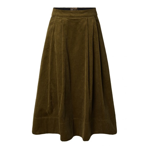 YASCORDO HW Long Skirt, Fir Green