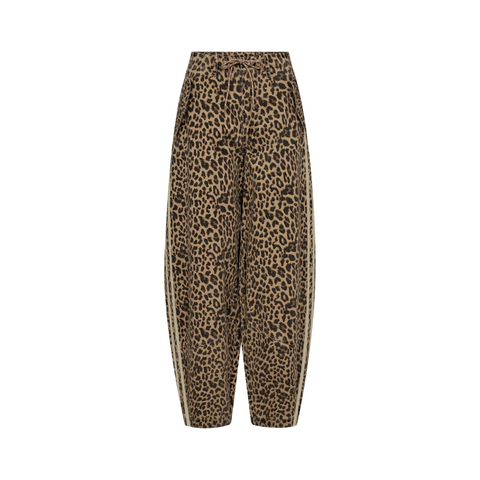 GOSSIA JulietteGO Cargo Pants, Leopard Print/Cream Stripe