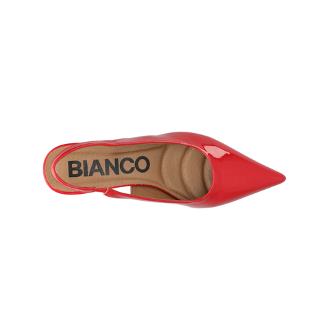 BIAKRISTIN Kitten Heel Slingback, Patent Red