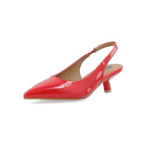 BIAKRISTIN Kitten Heel Slingback, Patent Red