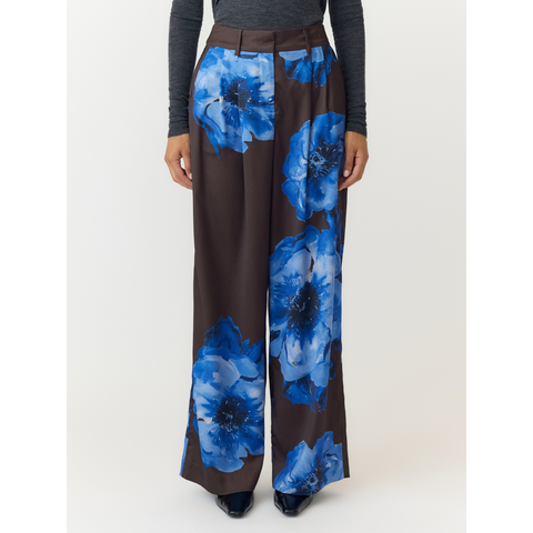 YASARLENE HW Pant, Chocolate Brown