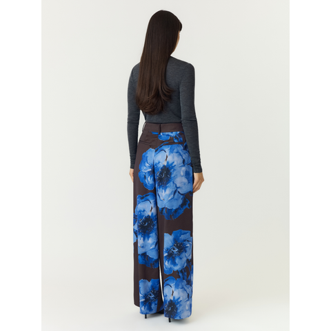 YASARLENE HW Pant, Chocolate Brown