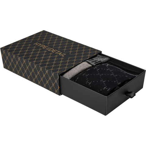Hype The Detail socks 3-pack, Sort/Grå