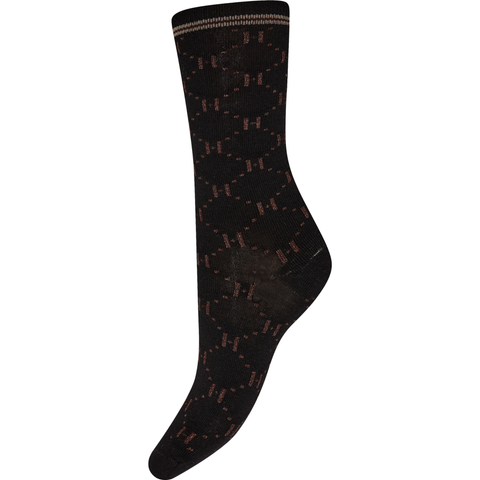 Hype The Detail socks 3-pack, Rød/Brun