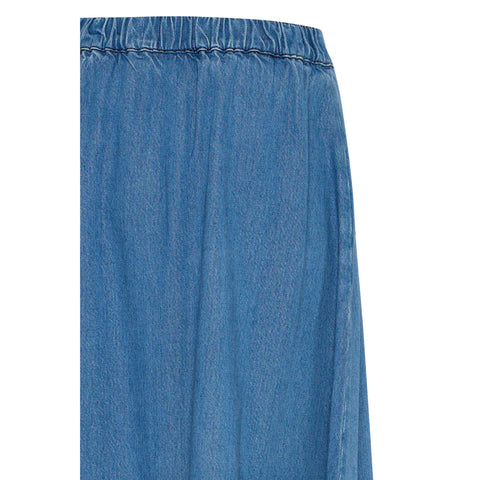 Atelier Réve Irrisle Skirt, Medium Blue Denim