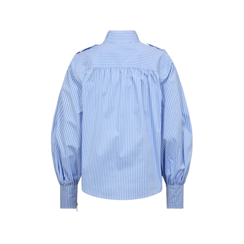 GOSSIA YasminGO Shirt, Light Blue Pinstripes