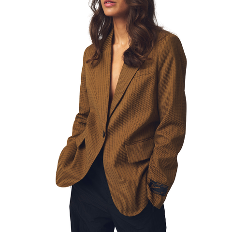 GOSSIA GajaGO Blazer, Caramel Checks