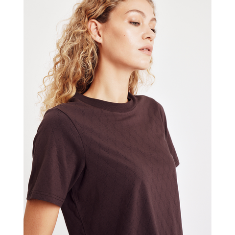 Hype The Detail Tee S/S oversize, Brown