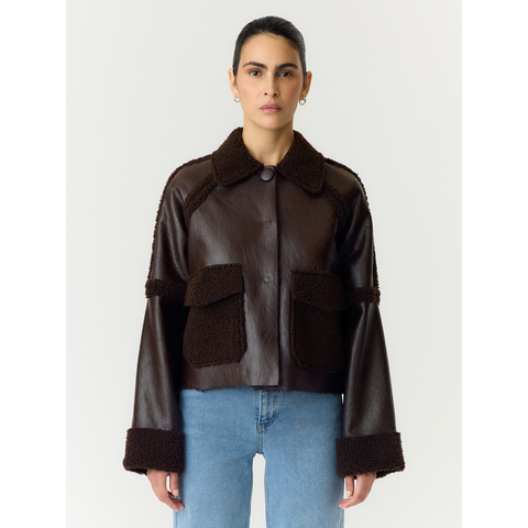 YASFILIA LS Jacket, Coffee Bean