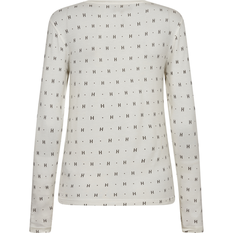 Hype The Detail HTD Tee L/S Cashmere-blend, White