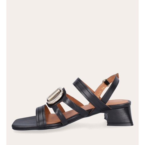 Billi Bi A6540 Heeled Sandal, Black