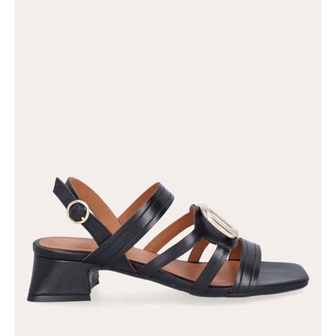 Billi Bi A6540 Heeled Sandal, Black