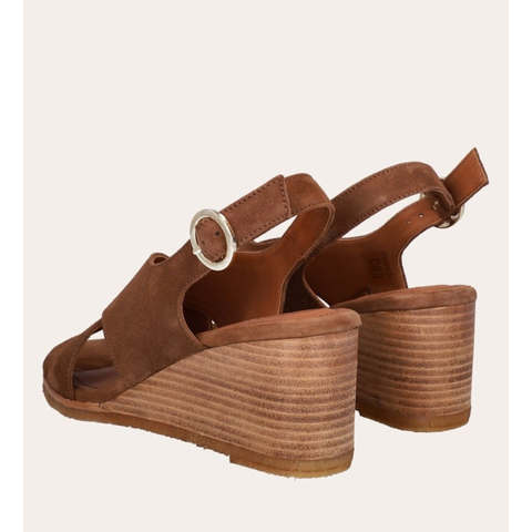 Billi Bi A6430 Kilehæl Sandal, Brun