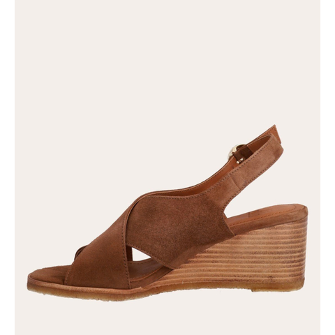 Billi Bi A6430 Kilehæl Sandal, Brun