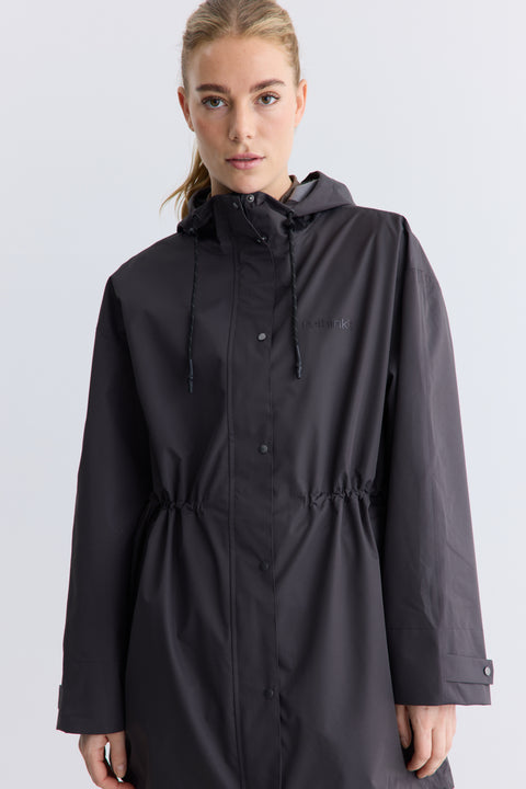 Rethinkit Rainshell Jacket, almost black