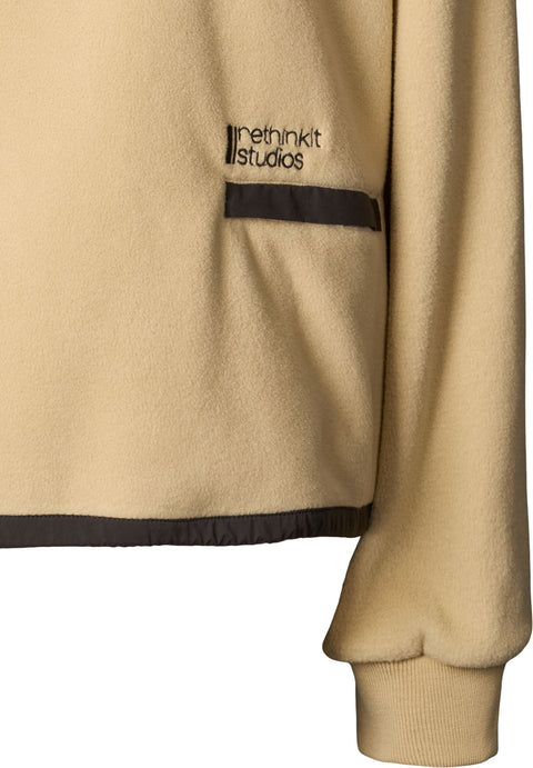 Rethinkit Fleece Half Zip Terra, sandshell