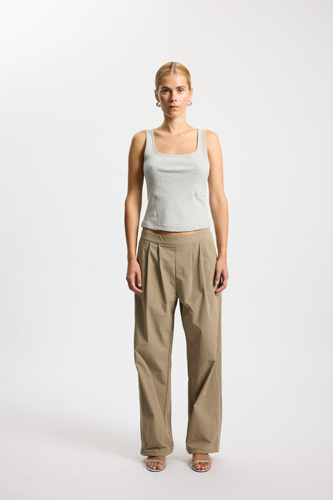 Rethinkit Track Pants Drift, gravel