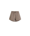 20952A-740-Petrashorts-3170falcon-Main. Track shorts petra. løse shorts fra rethinkit i farven dark brown. 20952-840. Kan købes hos rokkjærs