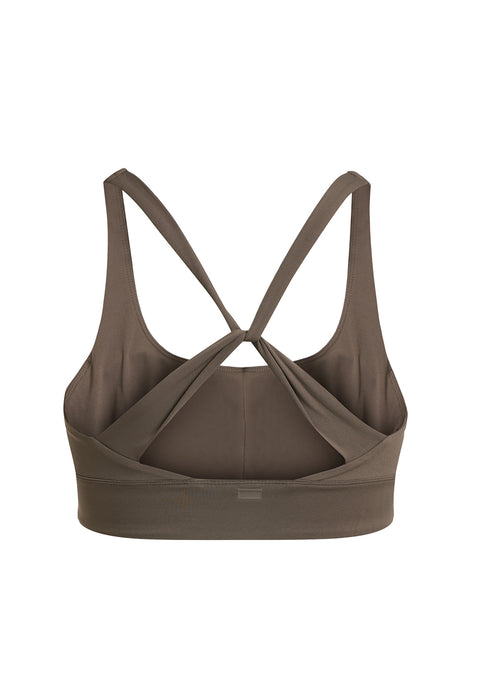 Rethinkit Butter Soft Sports Bra SEINNA, sportsbh, Dark Brown