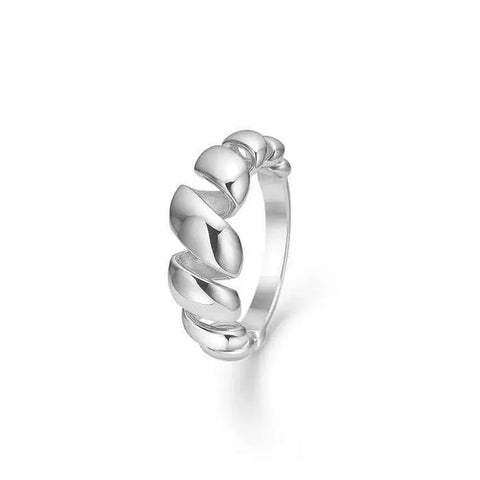 SWIRL ring - sølv