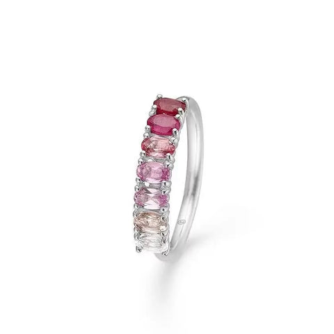 MADS Z | 2144052 | Poetry Ruby ring - sølv