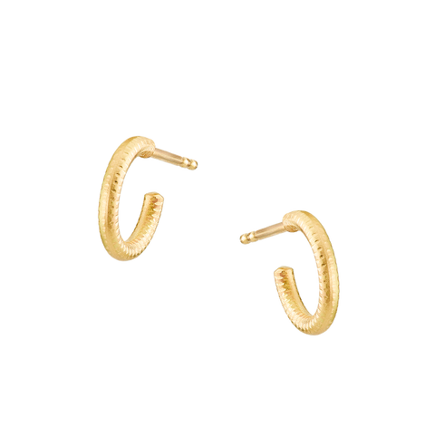 Dulong Esme Øreringe Slim Mini 18 kt. guld