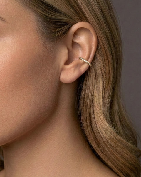 Dulong Esme Cuff 18 kt. guld m. brillanter