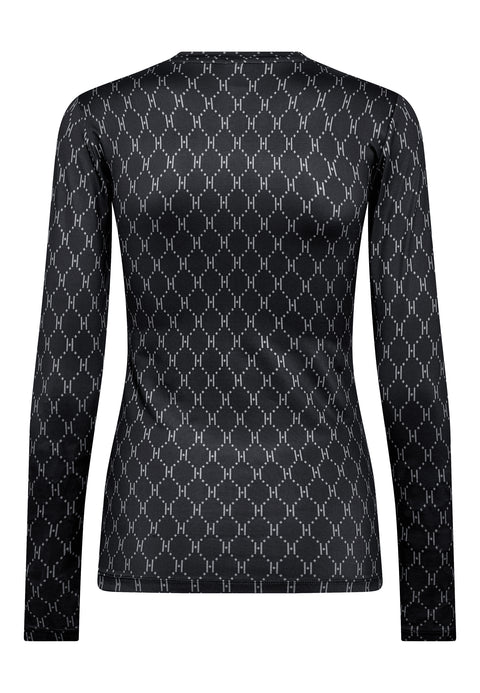 Hype The Detail Bluse m. logo, Sort