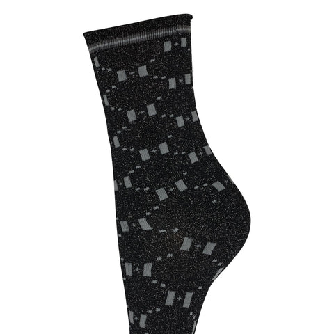 Hype The Detail Strømper - 3 Pak Grå/Sort