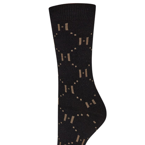 Hype The Detail Strømper - 3 Pak Grå/Sort (Kopi)