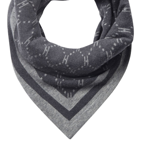 Hype The Detail Triangle tørklæde - Grå