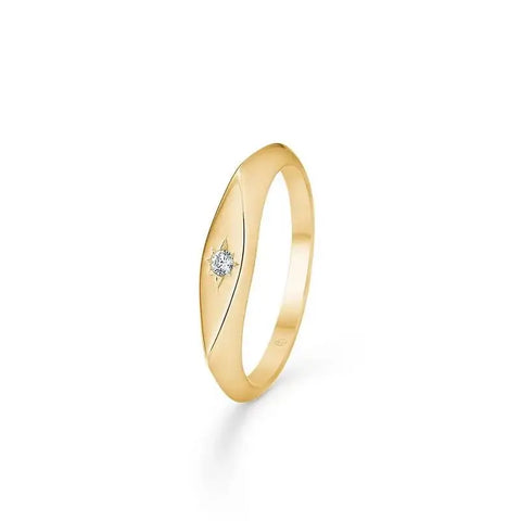 MADS Z | 3347183 | Kite ring - 8 kt. guld