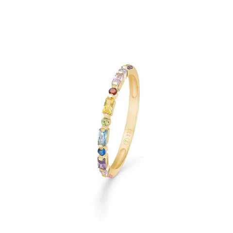 Everest Colour ring - 8 kt. guld