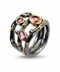 BY BIRDIE | 50110166C | Tribeca Stones Red Tourmaline - ring