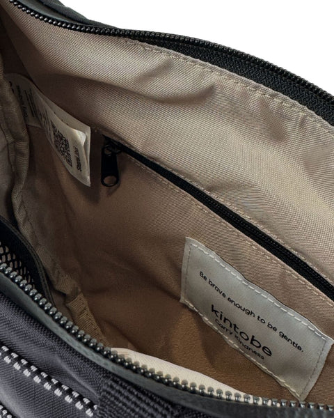 Kintobe Haze taske - Jet Black