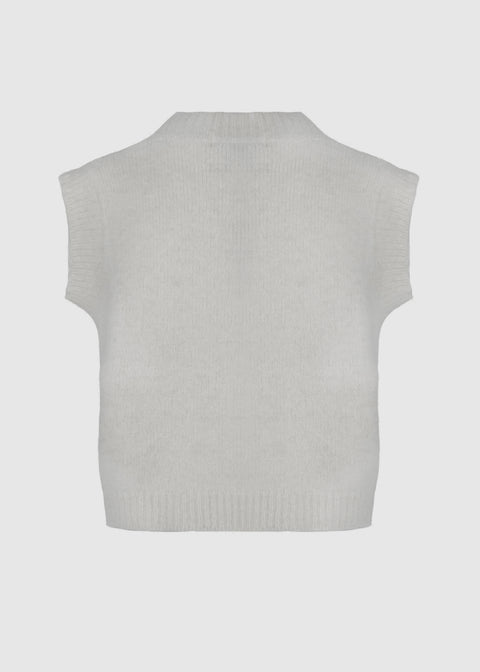 HÉST Pernille Vest - White Alyssum