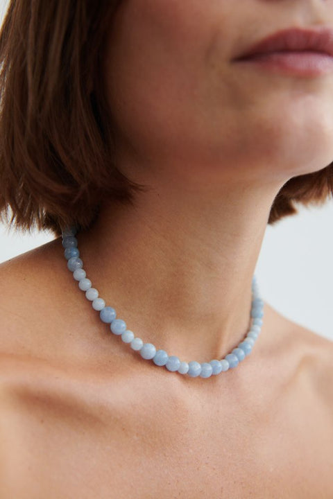 Pernille Corydon Blue Sky halskæde, forgyldt