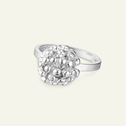 Flora Danica Dildblomst ring, Sølv