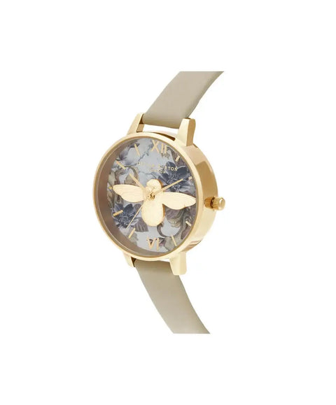 Guld - MARBLE FLORALS - OLIVIA BURTON - Rem